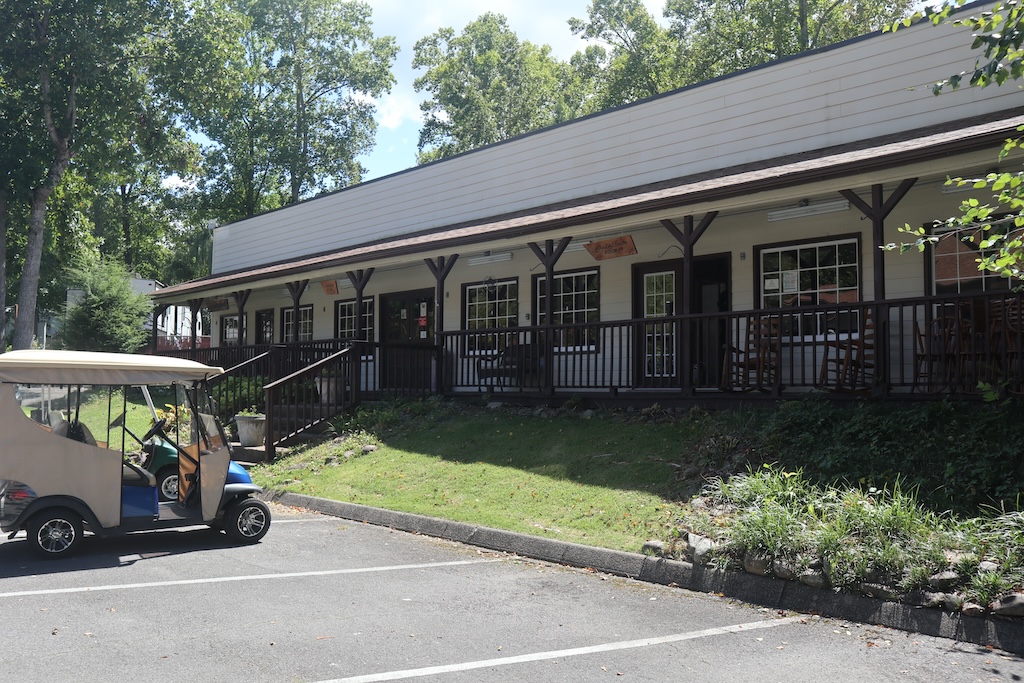 Arcade and Laundry building