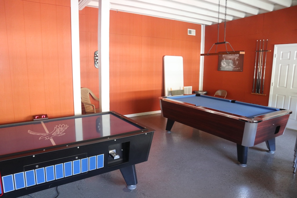 Air Hockey and Pool Table