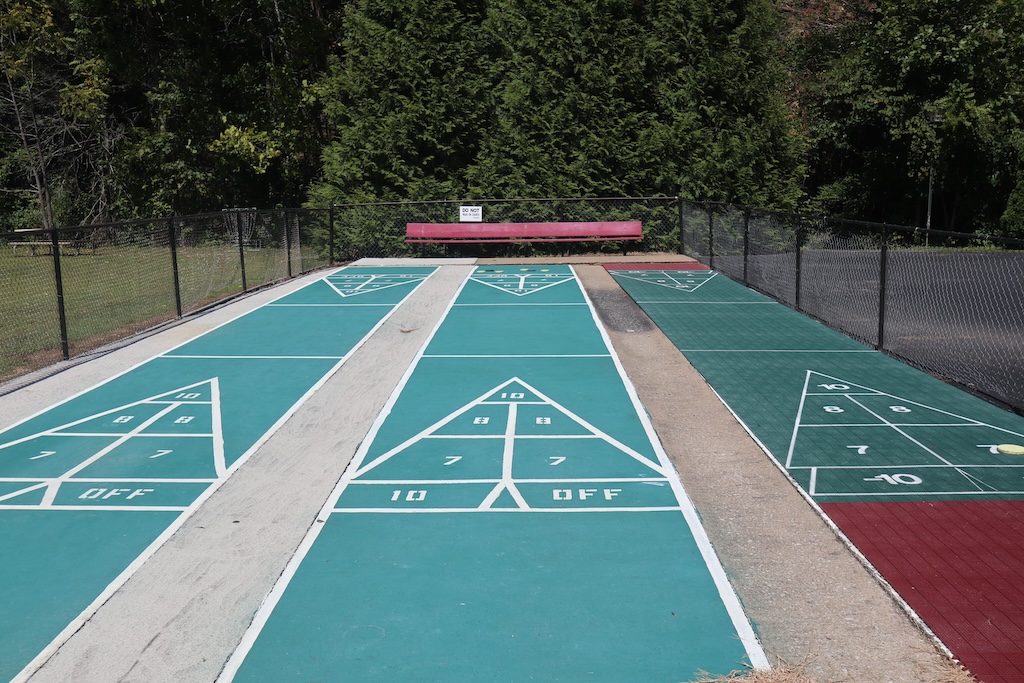 Outdoor Resorts at Gatlinburg's Shuffle Board Court